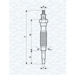 MAGNETI MARELLI Glühkerze