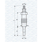 MAGNETI MARELLI Glühkerze