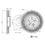 FEBI BILSTEIN Bremsscheibe