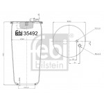 FEBI BILSTEIN Federbalg, Luftfederung
