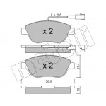 METELLI Bremsbelagsatz, Scheibenbremse