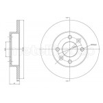 METELLI Bremsscheibe