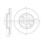 METELLI Bremsscheibe