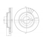 METELLI Bremsscheibe