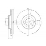 METELLI Bremsscheibe