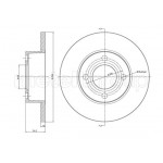 METELLI Bremsscheibe