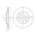 METELLI Bremsscheibe