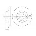 METELLI Bremsscheibe