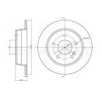 METELLI Bremsscheibe
