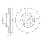 METELLI Bremsscheibe