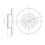METELLI Bremsscheibe