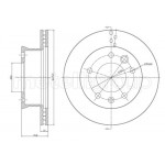 METELLI Bremsscheibe