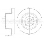 METELLI Bremsscheibe