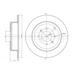 METELLI Bremsscheibe