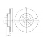 METELLI Bremsscheibe