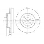 METELLI Bremsscheibe