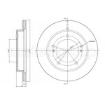 METELLI Bremsscheibe