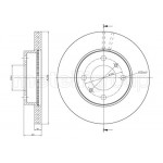 METELLI Bremsscheibe