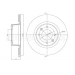 METELLI Bremsscheibe