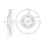 METELLI Bremsscheibe