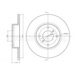 METELLI Bremsscheibe