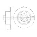 METELLI Bremsscheibe