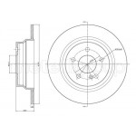 METELLI Bremsscheibe