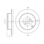 METELLI Bremsscheibe