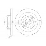 METELLI Bremsscheibe