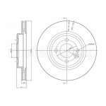 METELLI Bremsscheibe