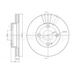 METELLI Bremsscheibe