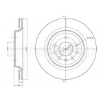 METELLI Bremsscheibe