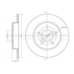 METELLI Bremsscheibe