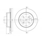 METELLI Bremsscheibe