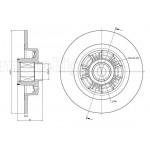 METELLI Bremsscheibe