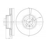 METELLI Bremsscheibe