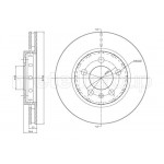 METELLI Bremsscheibe