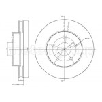 METELLI Bremsscheibe