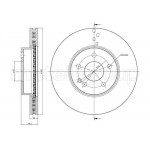 METELLI Bremsscheibe