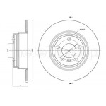 METELLI Bremsscheibe