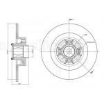 METELLI Bremsscheibe