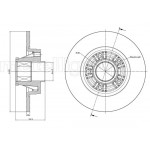 METELLI Bremsscheibe