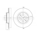 METELLI Bremsscheibe