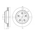 METELLI Bremsscheibe