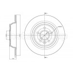 METELLI Bremsscheibe