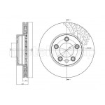 METELLI Bremsscheibe
