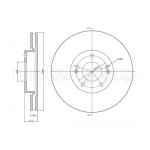 METELLI Bremsscheibe