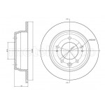 METELLI Bremsscheibe