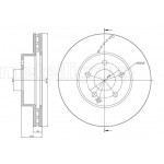 METELLI Bremsscheibe