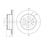 METELLI Bremsscheibe